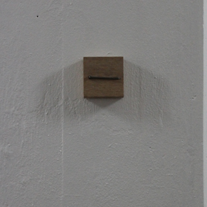 in hout geslagen spijker